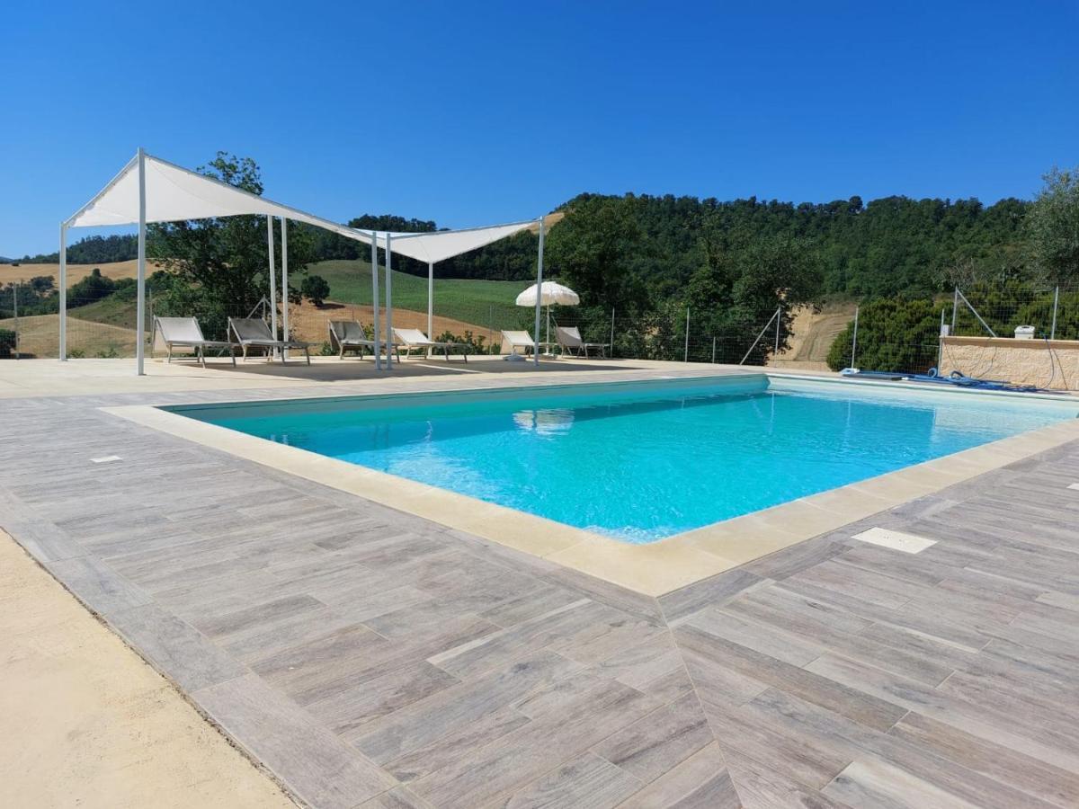 Agriturismo La Terrazza Valfabbrica Kültér fotó