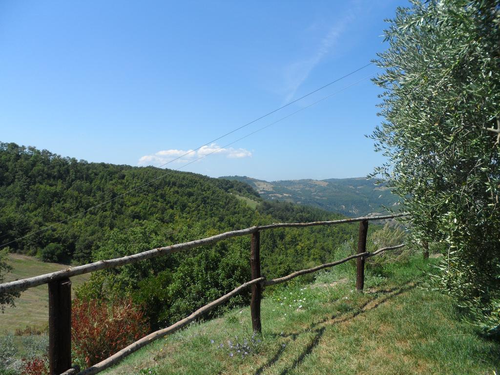 Agriturismo La Terrazza Valfabbrica Kültér fotó